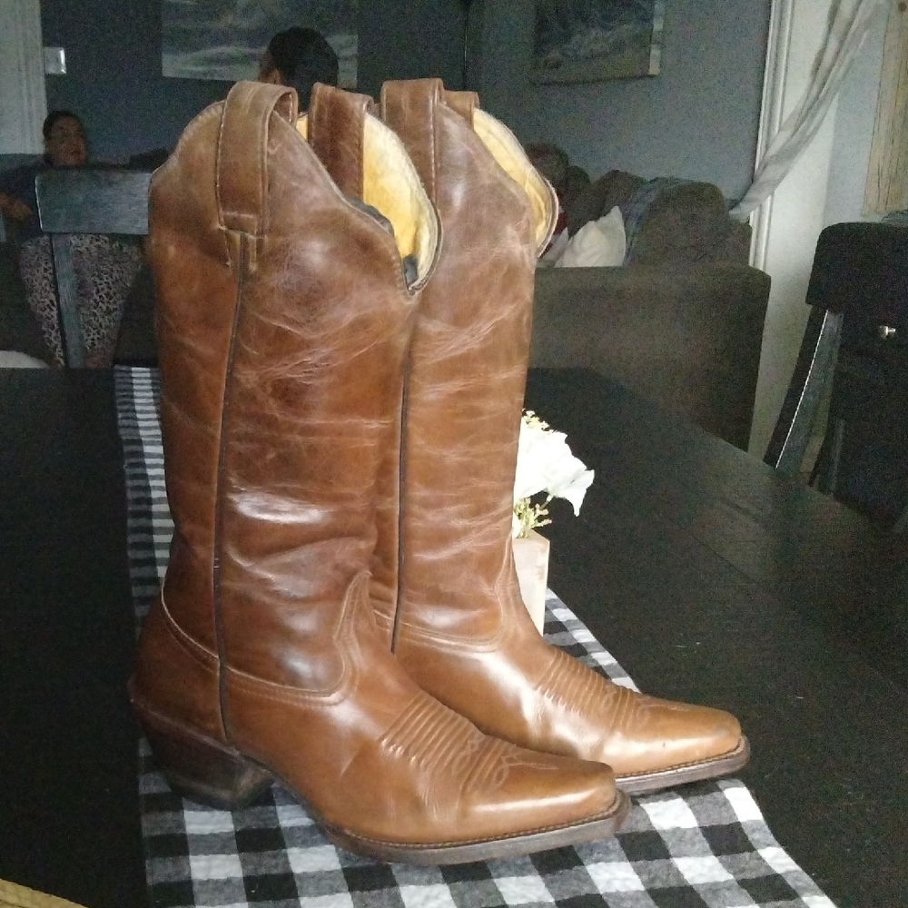 INNOVATION Leather Cowboy Boots